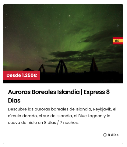 Auroras boreales impresionantes Islandia 2024